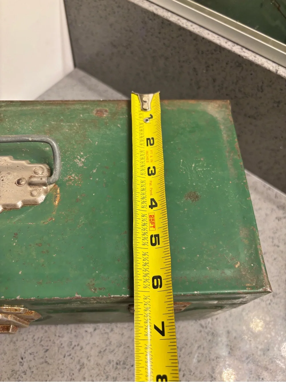 Vintage Union Utility Chest Tackle Box Union Steel Corp